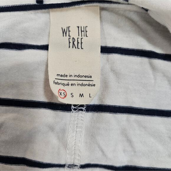 Free People We The Free Can't Fool Me Stripe Top Size XS - Picture 8 of 11